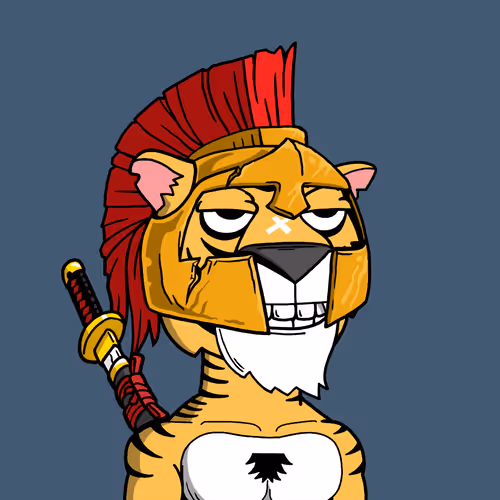 Grouchy Tiger Social Club #323