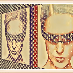 Artium "Warhol Type" Portrait