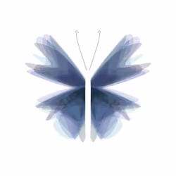 Generatives Butterfly #50