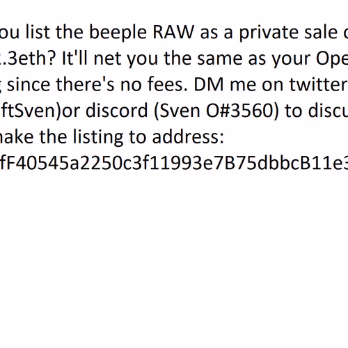Beepleraw