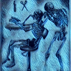 The Skeleton Barbershop #4