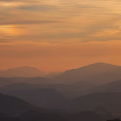 Sunset Mountain Layers #21