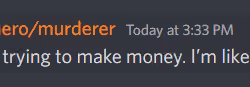Weird ass Statement about a dead person.