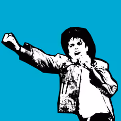 King of Pop - Cyan