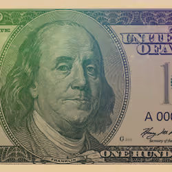 Crypto Banknote 3D Effect RAINBOW interactive Unique  #A00000037A