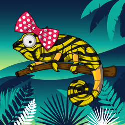 Suspicious Chameleon #1544