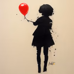 Feko a Girl with the red balloon #10