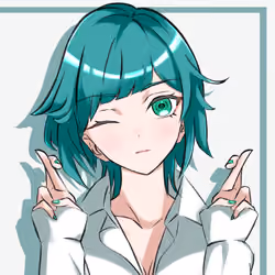 Cross fingers #003