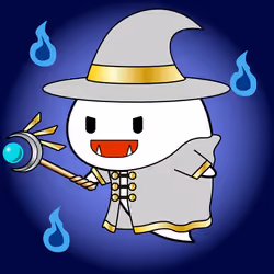 WHITE WIZARD GHOST