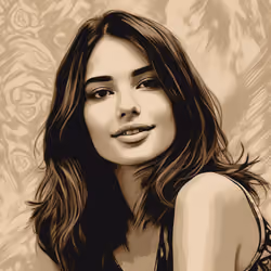 A Pop art version of Dua Lipa