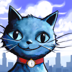 Blue Cat 002
