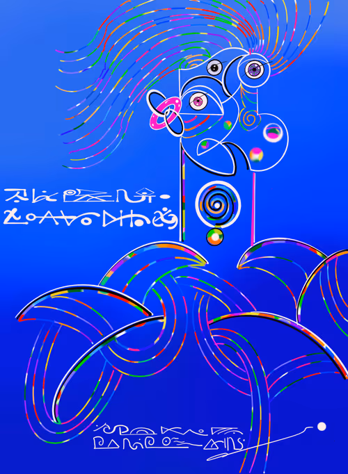 Bodhisattva Guanyin in Manifestation of Seven Colors Horse-Headed Luminous King