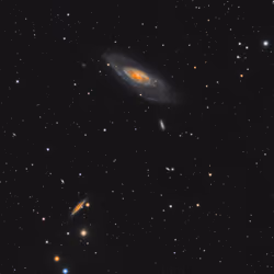 M106 - A barred spiral galaxy 