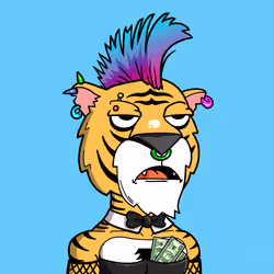 Grouchy Tiger Social Club #9510
