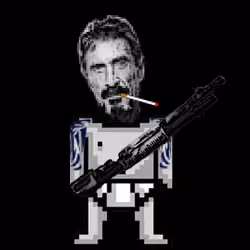 Crypto Babies - John McAfee, Limited Edition (Standing Edition)