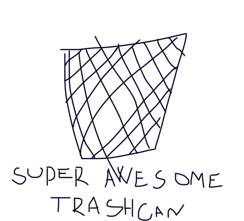 Super Awesome Trashcan