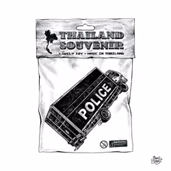 Jail Police Car - THAILANDSOUVENIR