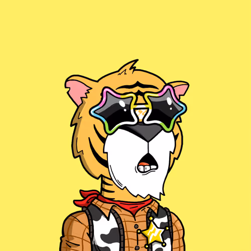 Grouchy Tiger Social Club #6551