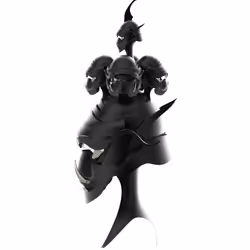 THE EBONY – Helmet of RAVANA
