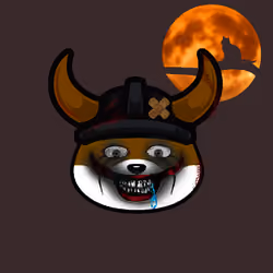 Scary Floki (to celebrate Halloween) 