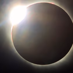 August 21, 2017 Eclipse Baily's beads and diamond ring stage