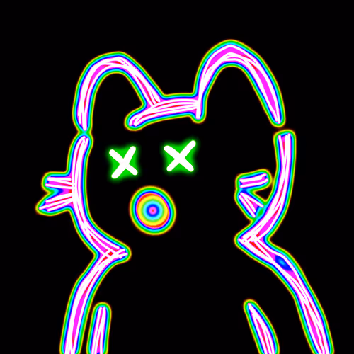 Neon Cat #189