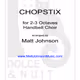 Chopstix ~ handbells ~ REPRODUCIBLE