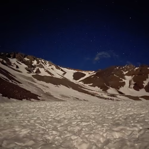 A Night on Mount Shasta 