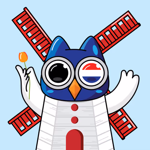 Owl windmill