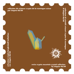 swiss crypto mountain crystal collection 66/66 "brown"