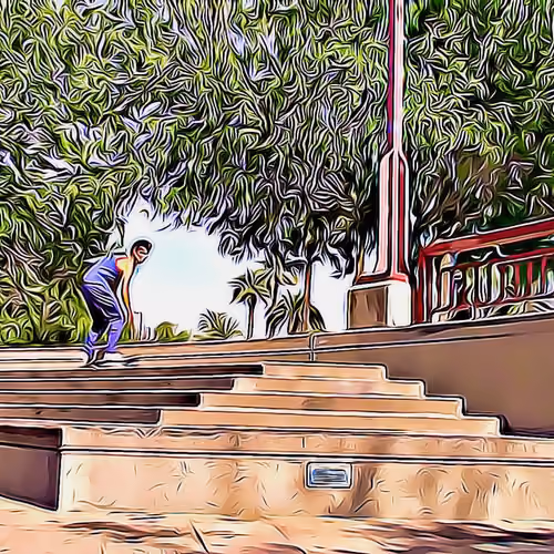 FS Tailslide 360 Shuv Deck Park