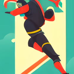 Flying Ninja #22