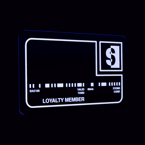 Loyalty Member Card