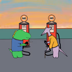 Dinosaur Butt Feet: Genesis