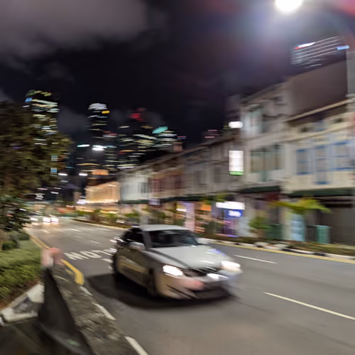 A night and a car