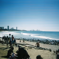 1128a - Image of Surfers Paradise from Burleigh Heads