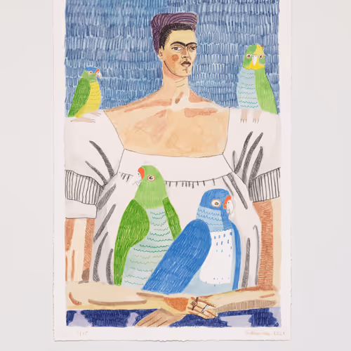 Julian Pace - Frida and Parrots