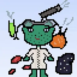 Lilu's World of Froggies #33: Scientist Froggie