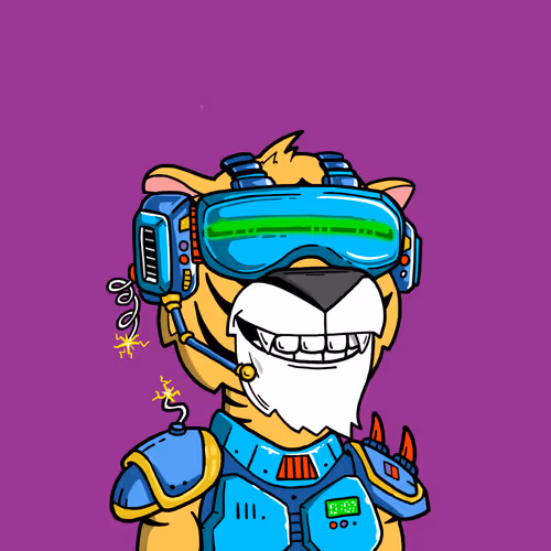 Grouchy Tiger Social Club #8408