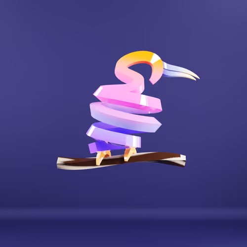 Rarified Superrare Abstract Birds
