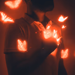 Butterflies in my chest