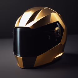 Black Speedy Racer Helmet
