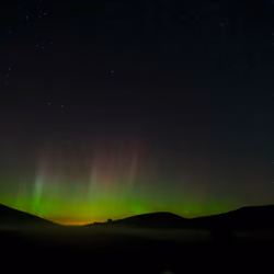 Aurora Dances Over Hemlock