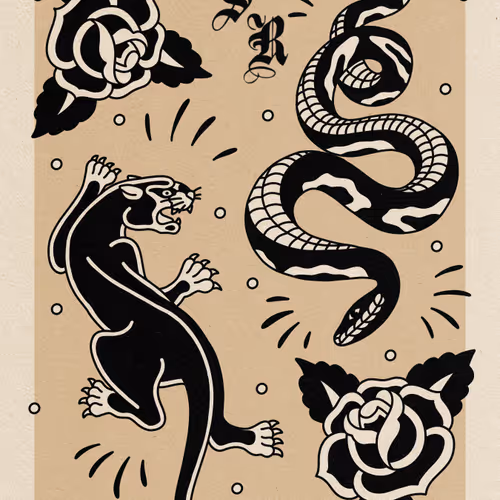 Ether Ink Non Flash Tattoos