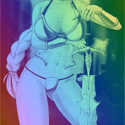 Anime Female Beauty #2 | Ichika NFT warrior manga style