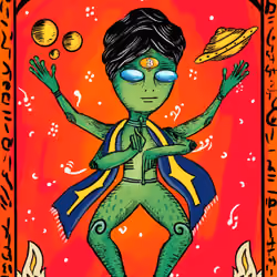 3rd eye BTC Alien