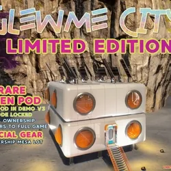 LIMITED EDITION RARE ALIEN POD, UNIT 15A