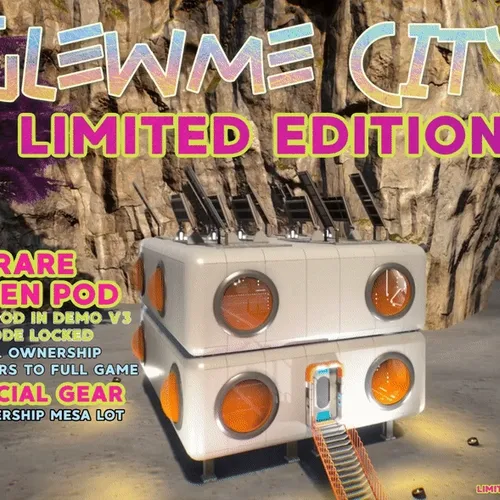 LIMITED EDITION RARE ALIEN POD, UNIT 5B