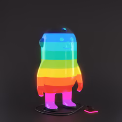 FingerX #245 - Rainbow Lamp