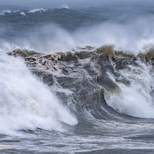A wall of water